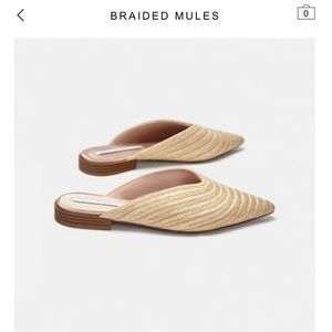 Zara Braided Mules